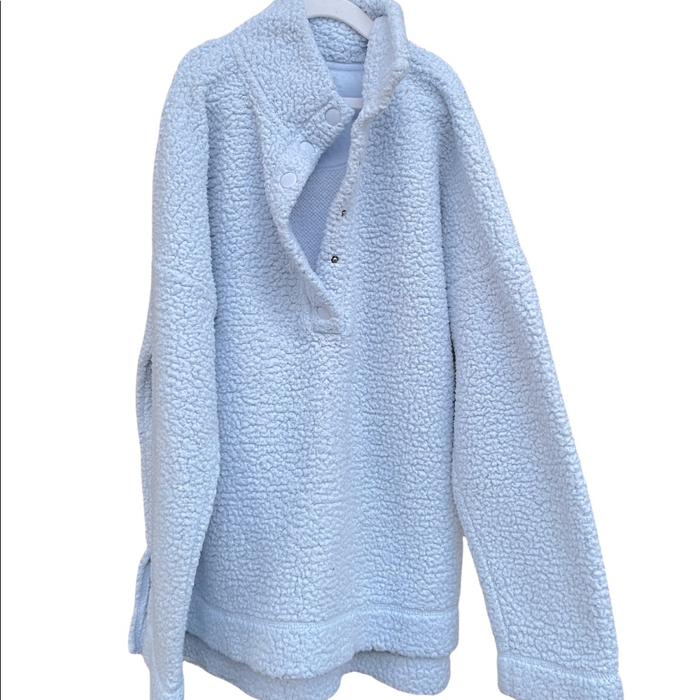 Oversize Sherpa Pullover